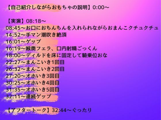 【ドМ×おもちゃ】NEW高速ピストンディルドに何度もイかされイき狂うドМ - サンプル画像 1