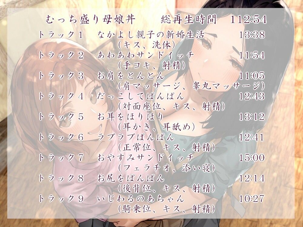 むっち盛り母娘丼  とく盛り - サンプル画像 2