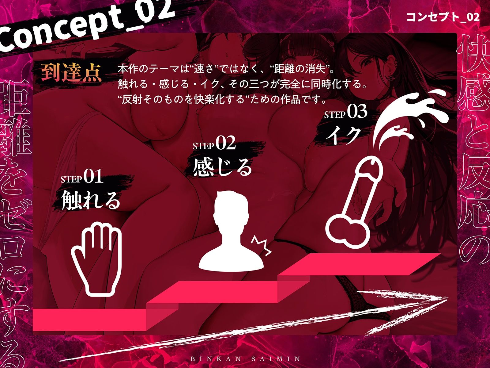 【全方向360度マルチボイス】即イキ敏感催● 〜触られるだけでイク絶頂〜 - サンプル画像 4