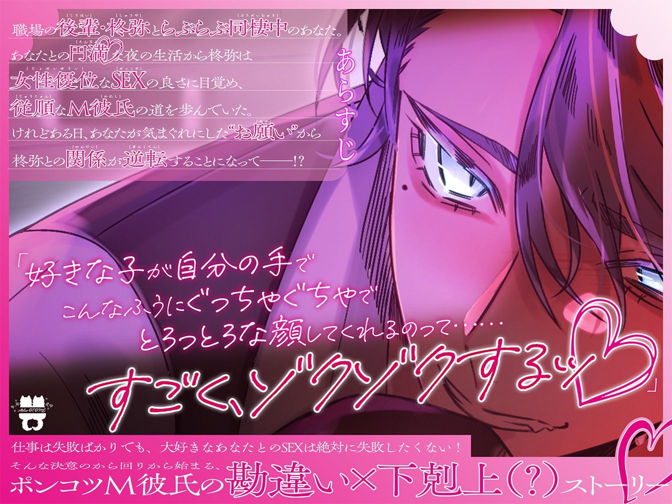【優位性⇔逆転溺愛】ポンコツM彼氏の『従順な』下剋上せっくす - サンプル画像 1