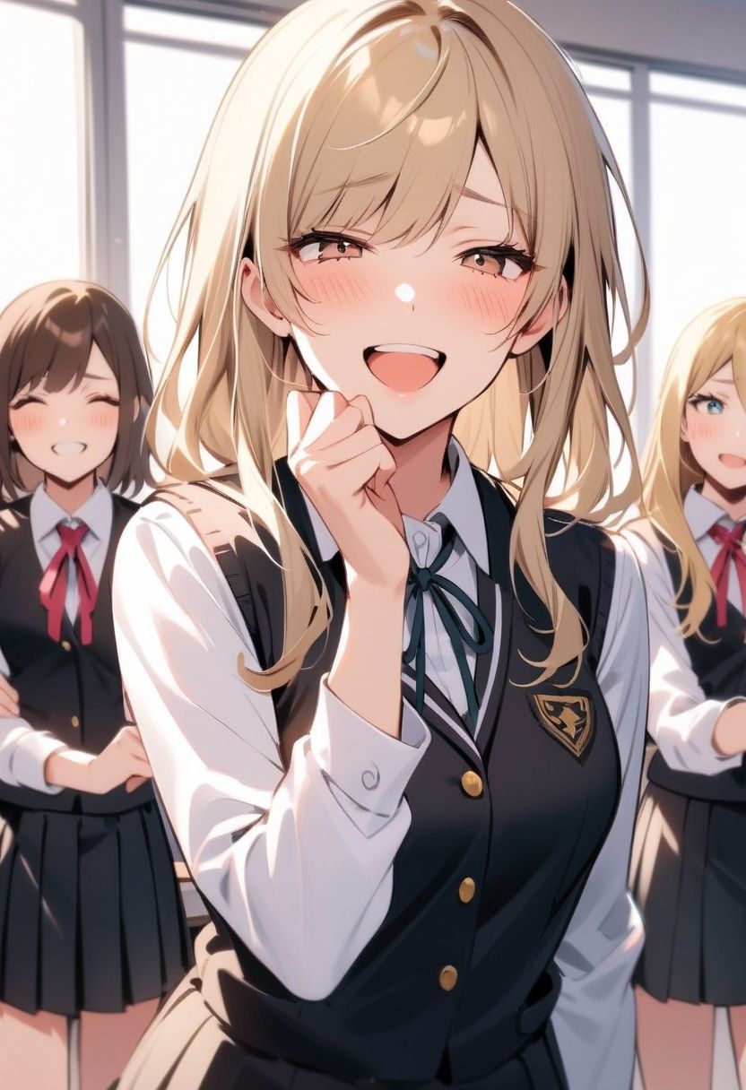 いじめっ娘倶楽部のSPHボイス 同じクラスの女子全員が見ている前でヤンキー女子に虐められて裸にされる軟弱M男君 【クラスメイト視点編】 - サンプル画像 6