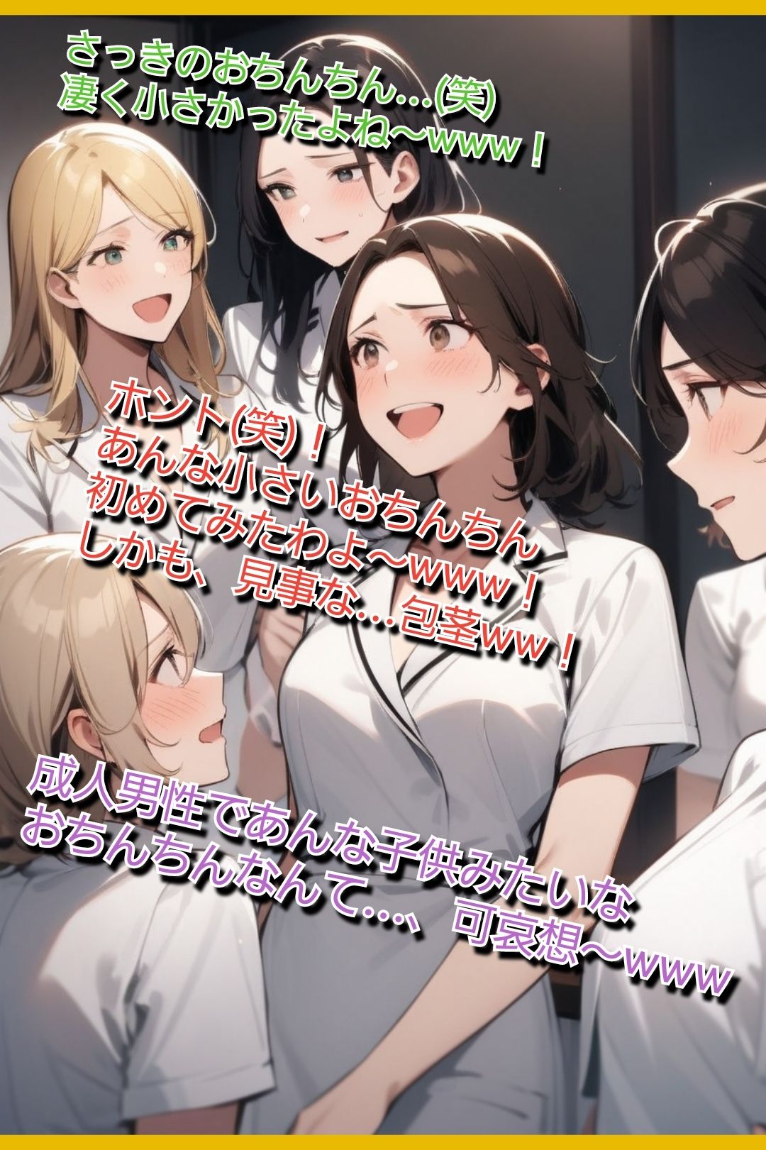 いじめっ娘倶楽部のSPHボイス エステでチンポを脱毛され嘲笑われる短小包茎くん - サンプル画像 8