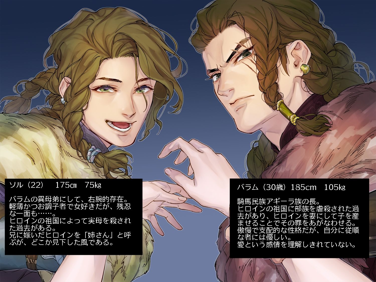 蛮族の花嫁〜堕ちた花嫁〜 - サンプル画像 1