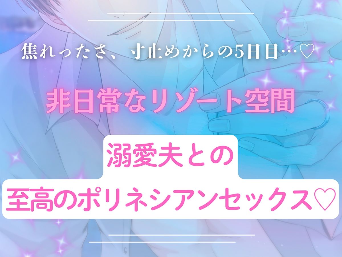〈共通特典付き〉【溺愛夫との至高のポリネシアンセックス】5days《出演:土門熱》 - サンプル画像 2