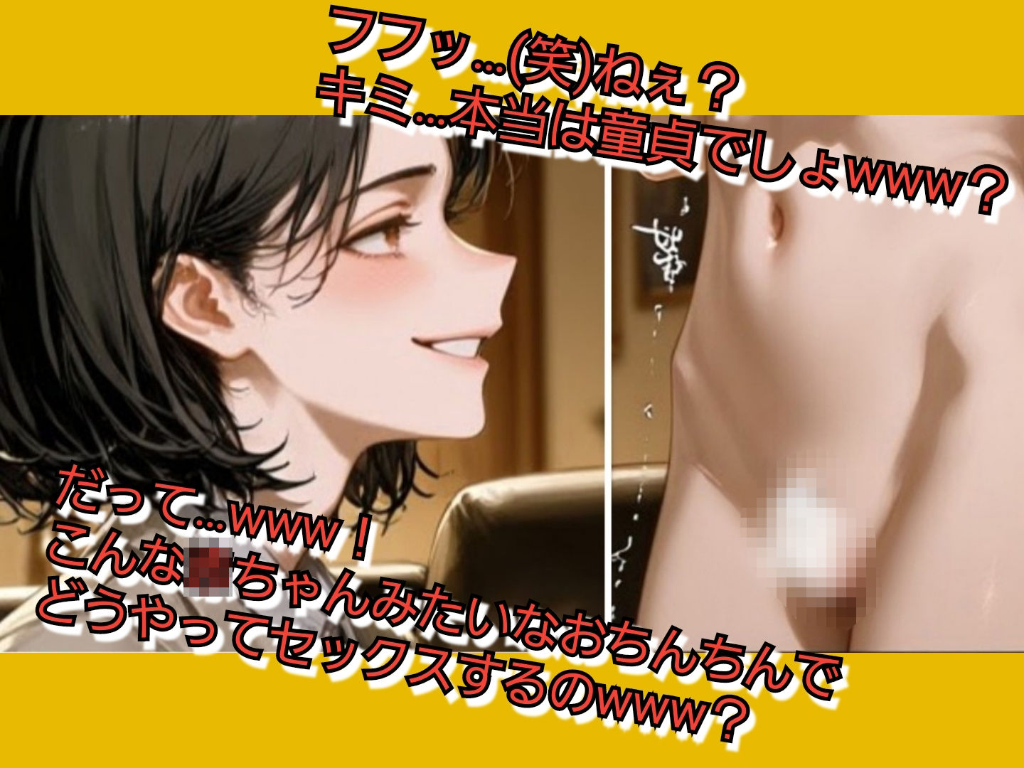 いじめっ娘倶楽部のSPHボイス 短小包茎のM男専門オナサポボイス 意地悪なお姉さん編 - サンプル画像 5