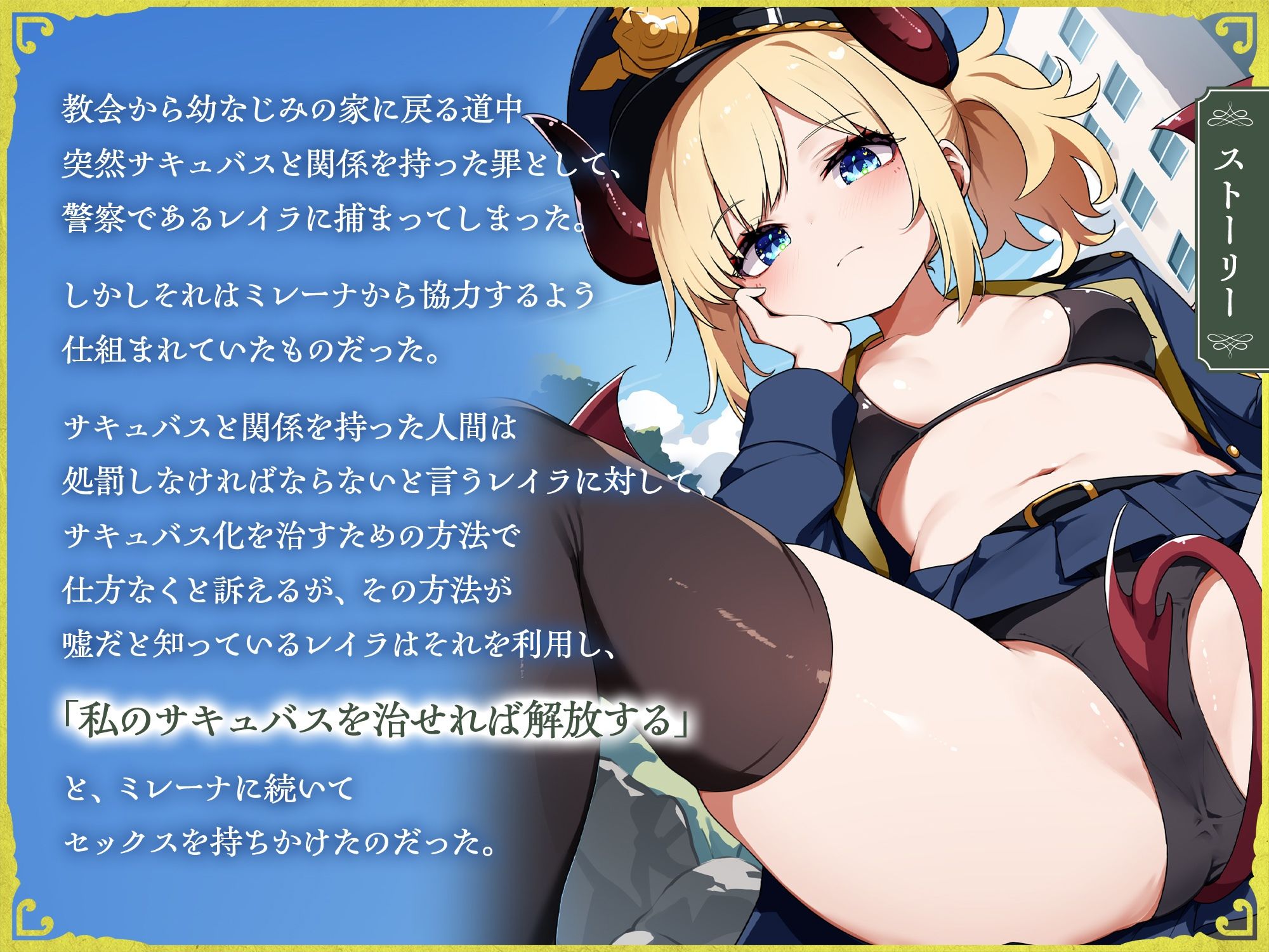 サキュバスクロニクル 〜レイラの審判〜 - サンプル画像 2