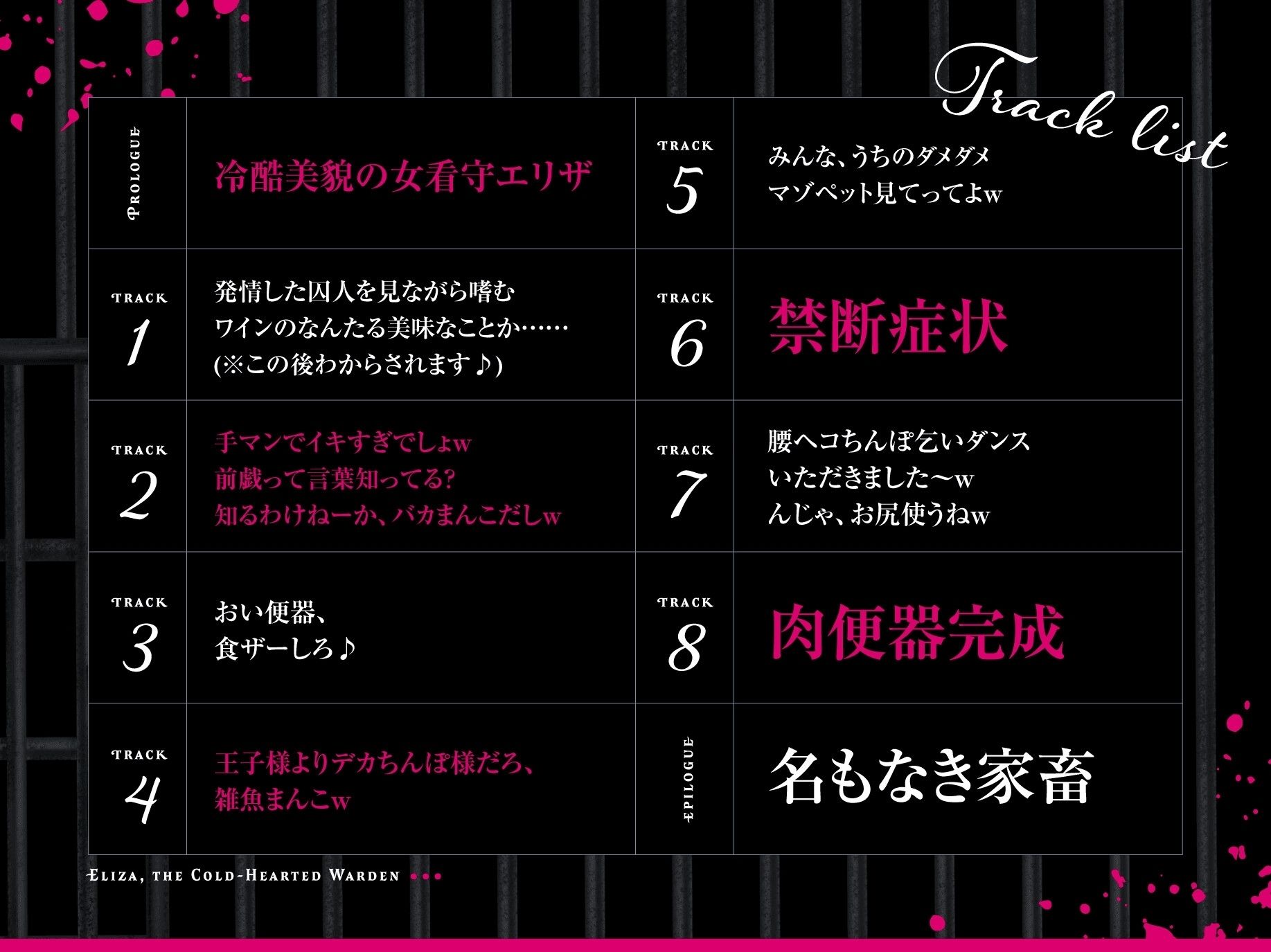 【過激CG集同梱】冷酷女看守エリザ〜性格最悪の女看守に立場わからせ人生終了キメセクレ●プ♪お前は今日から無様な底辺肉便器〜【監獄に響き渡るきったねえ牛オホ声】 - サンプル画像 4
