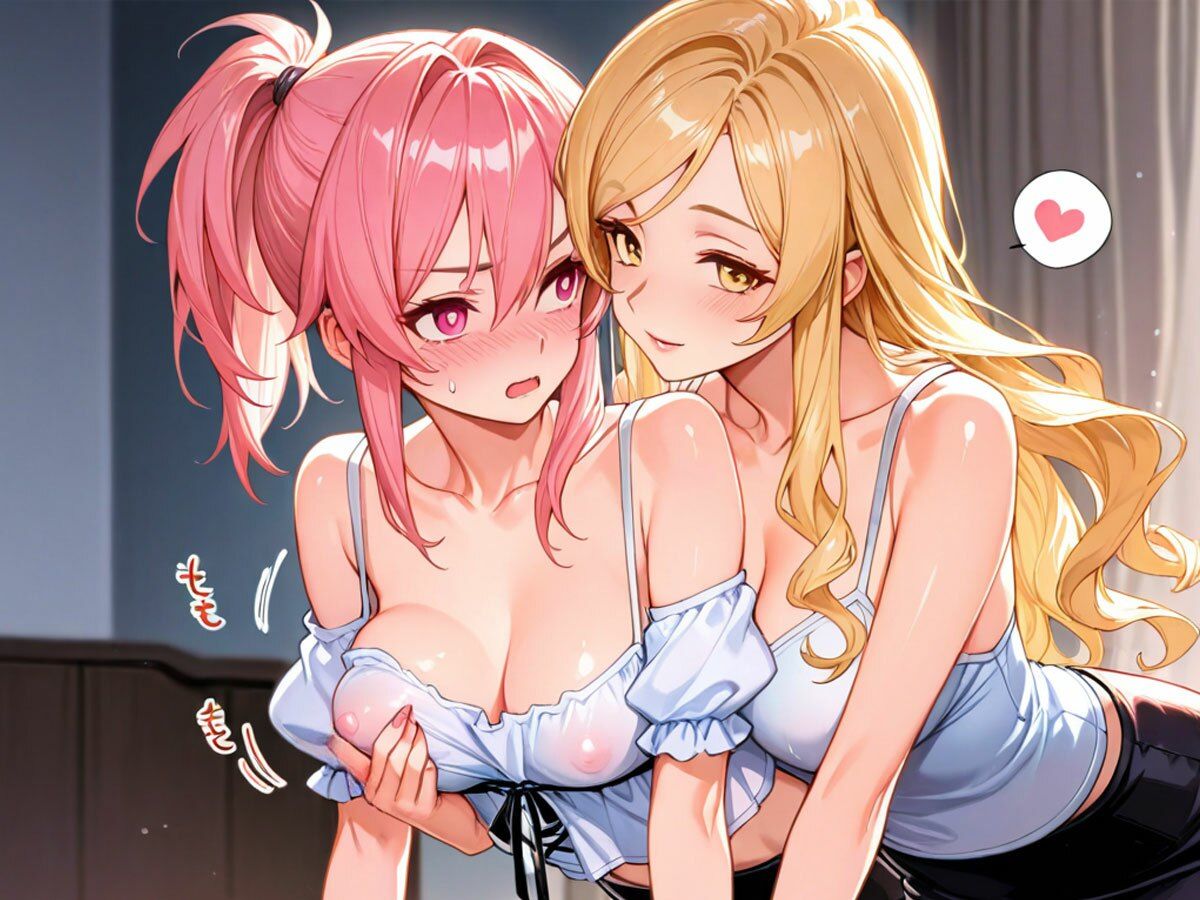 【NTR】童貞の俺に初めてできた彼女を双子の姉に寝取られた件【百合】 - サンプル画像 5