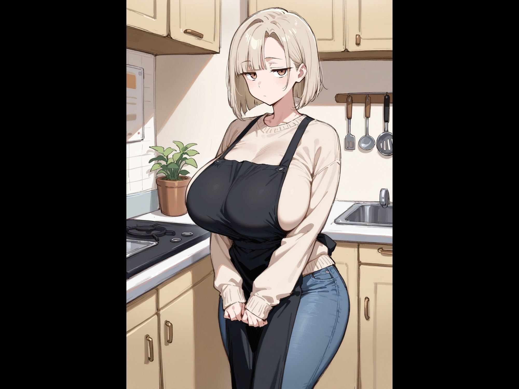 ジト目人妻を寝取らせたい〜寝取らせプレイで興奮する2人のゆくえ〜【ドM向け/KU100】 - サンプル画像 3