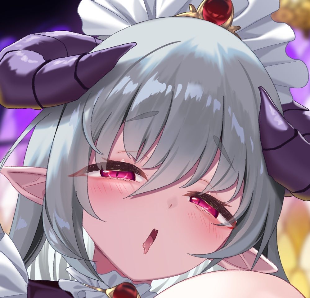 ？12大特典？ようこそご主人様〜ドスケベW爆乳サキュバスメイドの超密着ご奉仕H〜【甘やかし/W密着囁きH/増殖魔法7P騎乗位】 - サンプル画像 2