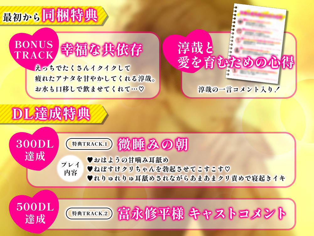 【究極の溺愛】「俺だけを求めて」執着系甘S彼氏のトロトロ嫉妬えっち【底なしラブ（沼）】 - サンプル画像 5