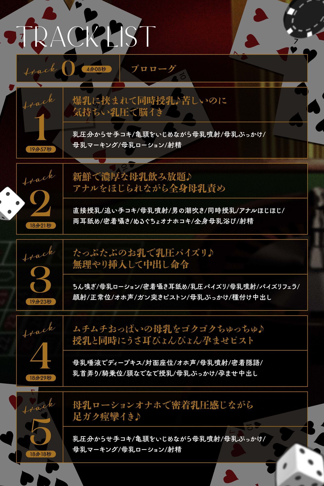 【全編母乳天国】貞操逆転！種付け裏カジノ〜淫乱バニーガールの母乳に溺れて強○孕ませ子作り交尾〜【男性受け】 - サンプル画像 3