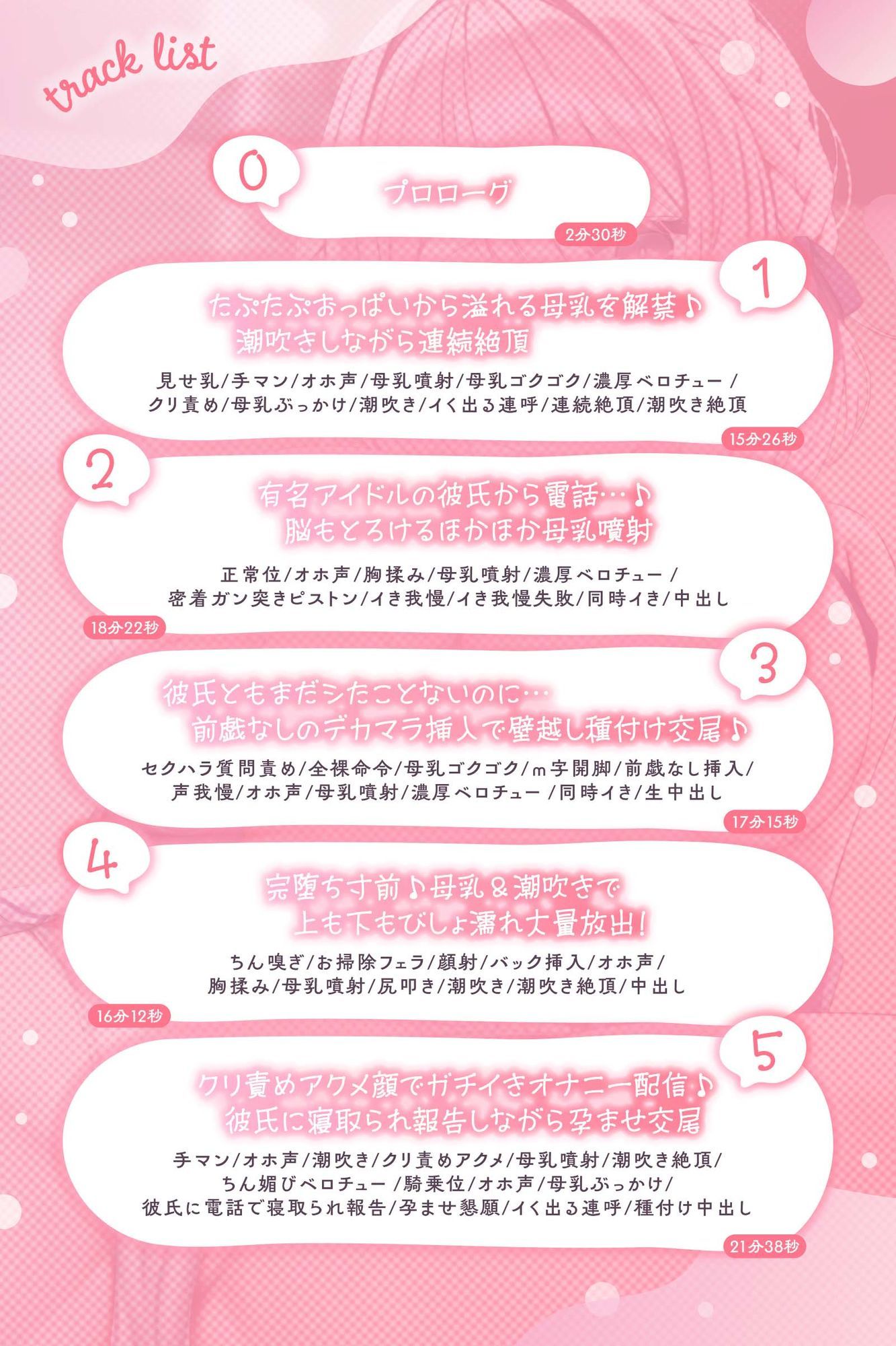 【壁越しNTR】母乳ダダ漏れ体質〜母乳ダダ漏れ体質のアイドルと濃厚ベロチュー浮気で甘とろ脳イき交尾〜 - サンプル画像 3