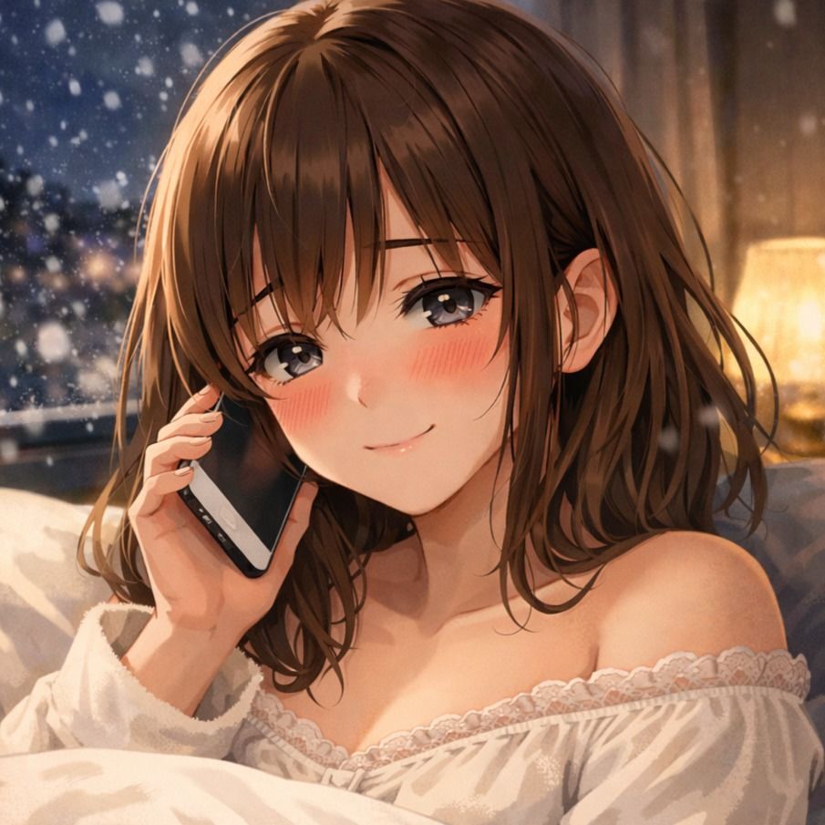 「…今、ひとりけ？」金沢弁彼女と終われない深夜のオナ電【※ガチすぎて抜けます】 - サンプル画像 1