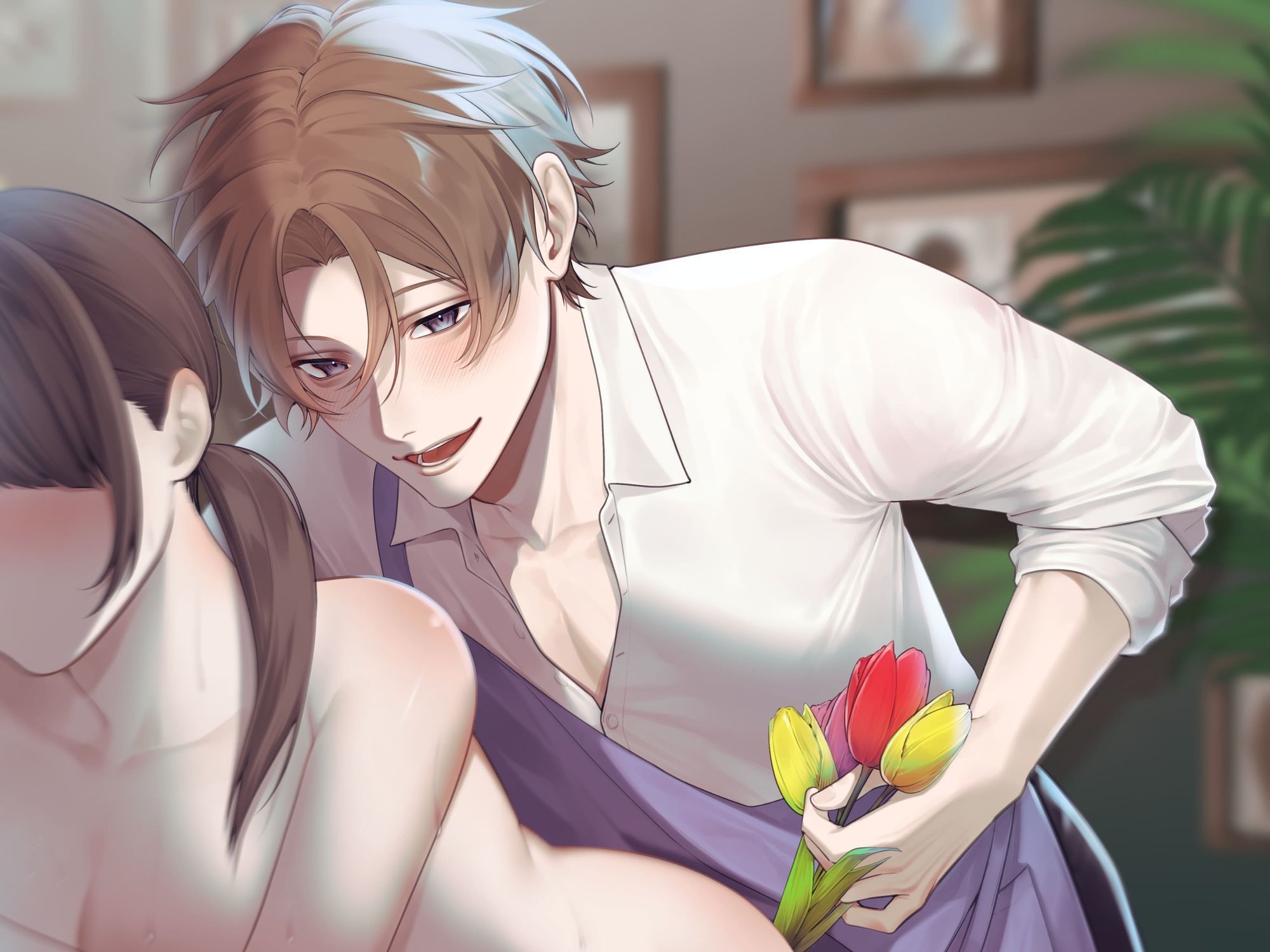 【溺愛☆監禁】監禁癖の花屋と催淫セックス - サンプル画像 5