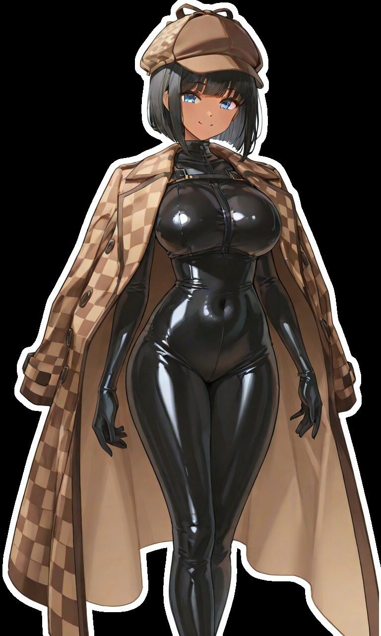 クールな女探偵の胸と尻のせいで仕事に集中できない助手くんの話【1時間/バイノーラル/ラバースーツ】 - サンプル画像 5