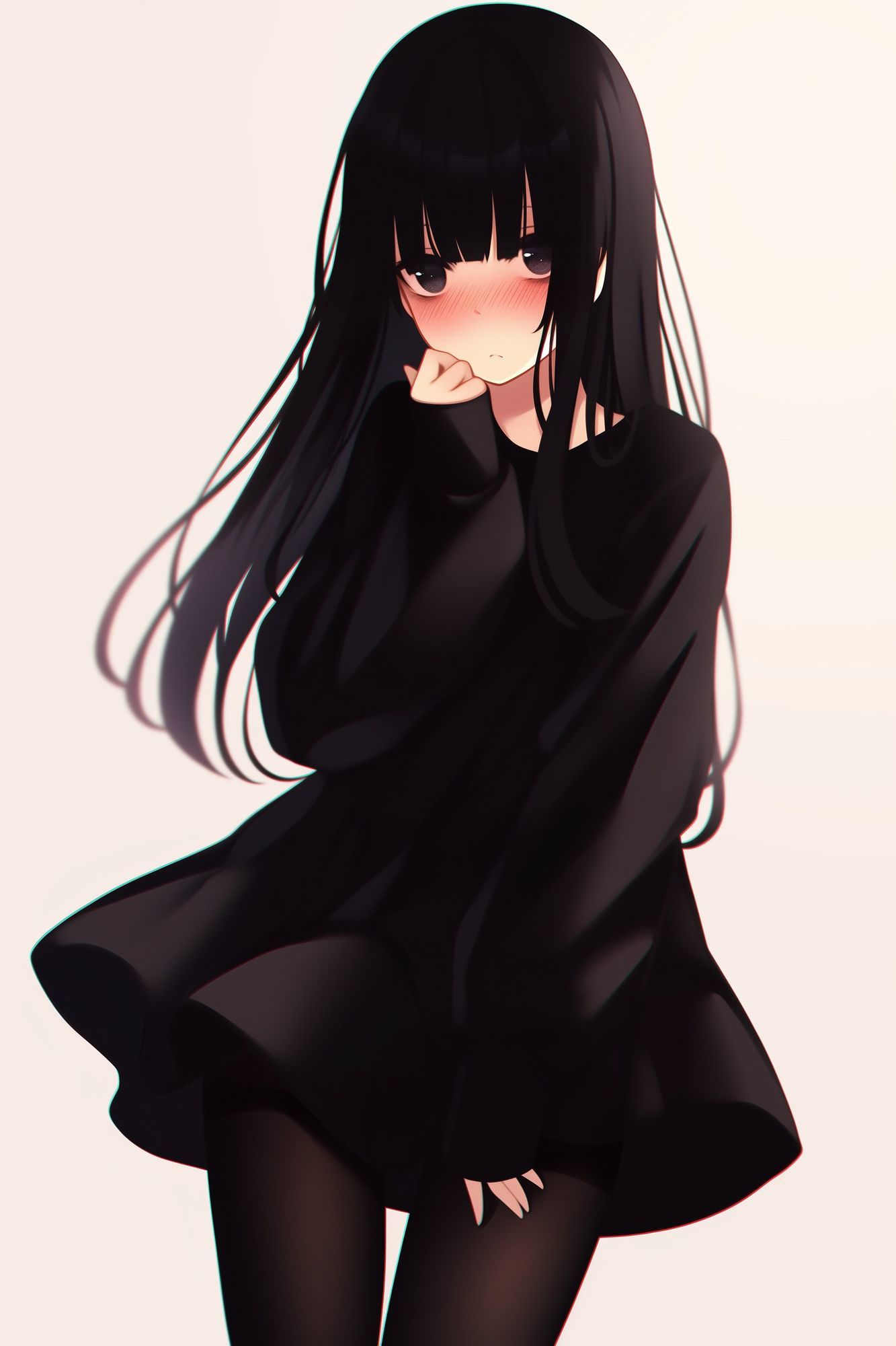 【フードクラッシュ】根暗ヤンデレお嬢様の蒸れたストッキング足で監禁調教 - サンプル画像 1