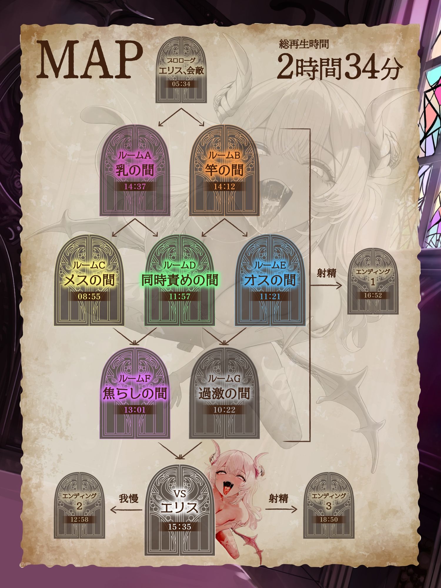 【オナサポ＋逆レ】オナサポクエスト〜エリス編〜 - サンプル画像 3