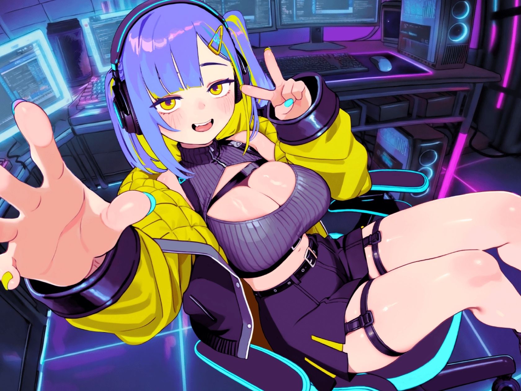 【ドM向け】裏配信 〜配信者のマゾ犬ペットになって調教ライブ配信〜 - サンプル画像 5