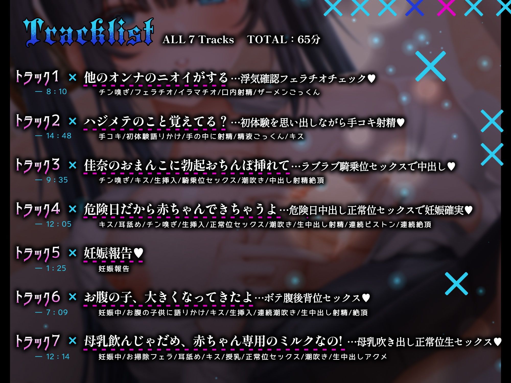 超絶愛が重いヤンデレ気味彼女との純愛ドスケベ子作り性交〜巨乳JK愛野佳奈 - サンプル画像 3