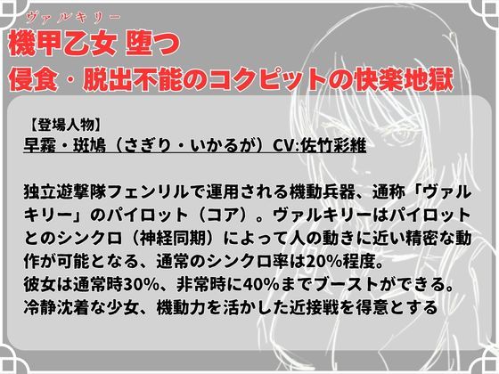 機甲乙女（ヴァルキリー）堕つ 侵食・脱出不能の コクピットの快楽地獄 - サンプル画像 2