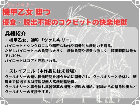 機甲乙女（ヴァルキリー）堕つ 侵食・脱出不能の コクピットの快楽地獄 - サンプル画像 3