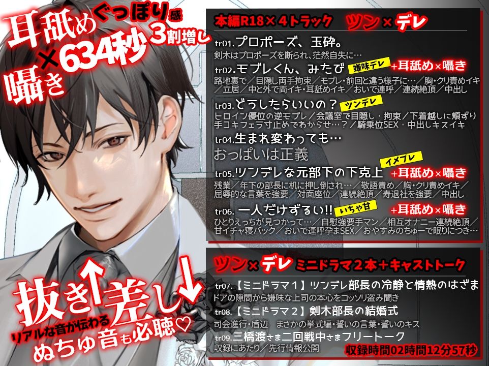 あほエロSEX劇■真面目系クズ★モブレくん〜良識あるクズ、みたび〜【嫌味（ツン）デレ部長の喪失】■挙式編■ - サンプル画像 2