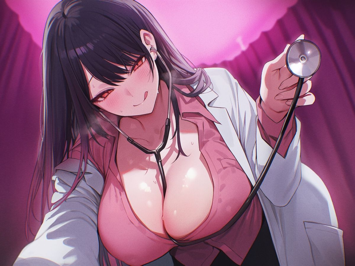 【乳首マゾ専用】SM女王月橋蜜美とお医者さんごっこ〜ドS女医の乳首開発カルテ〜【メス堕ち乳首射精】 - サンプル画像 2