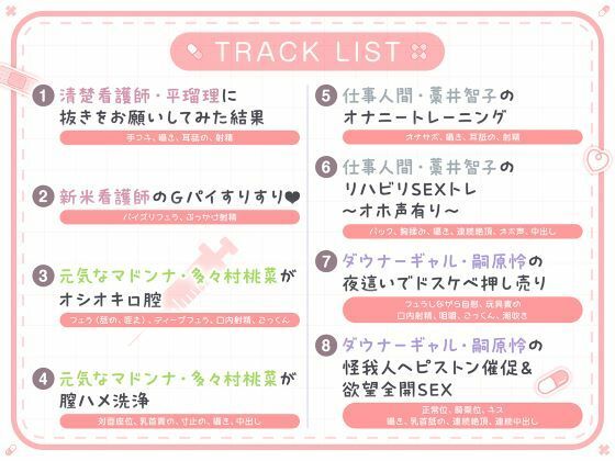 総勢4名！白衣美女と朝昼晩えっち入院生活 - サンプル画像 7