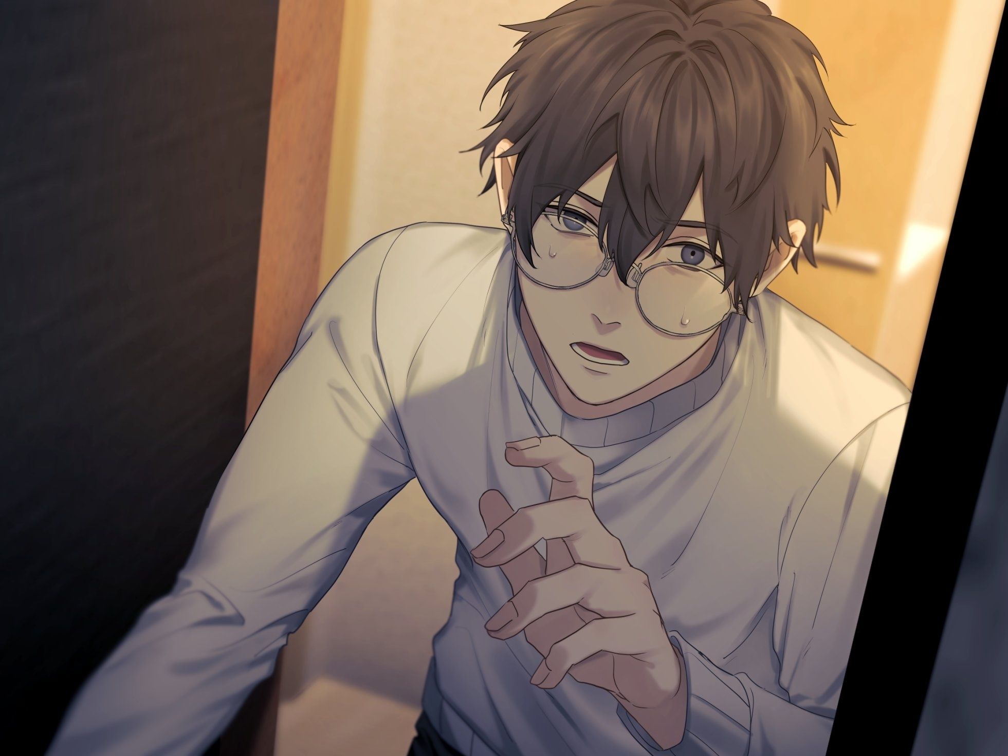 【女性優位/NTR】デリヘル呼んだら友が来た - サンプル画像 1