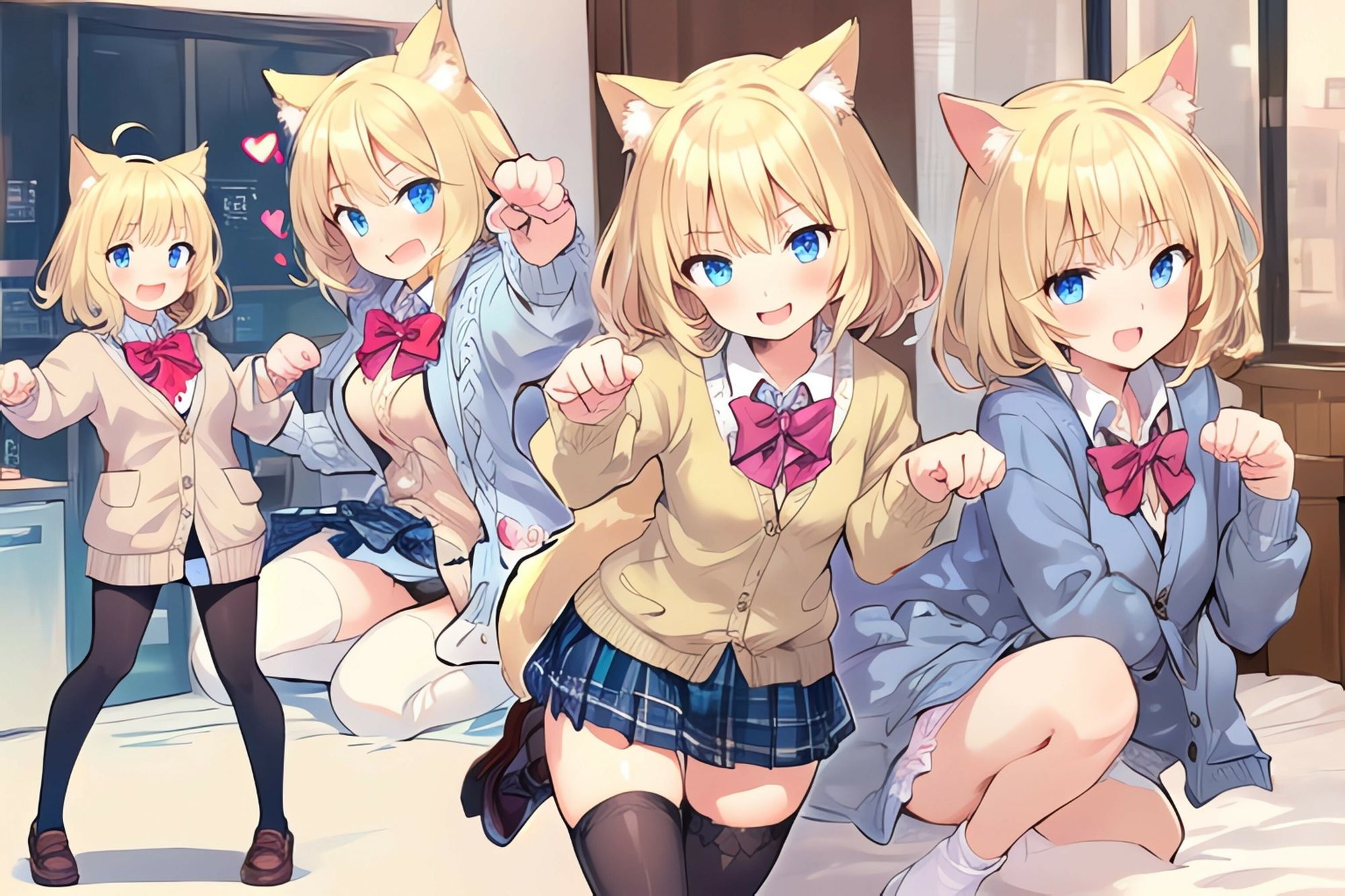 オタクに優しいギャルに教室で手コキで搾精されて…… - サンプル画像 3