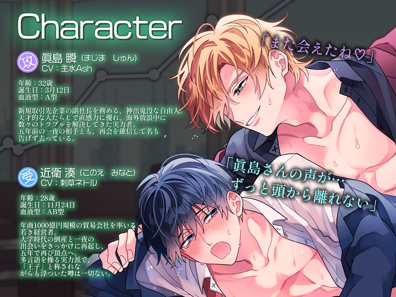 Super Darling Syndrome〜溺れるほど甘く堕ちるノクターンナイト〜【特典漫画付き】 - サンプル画像 1