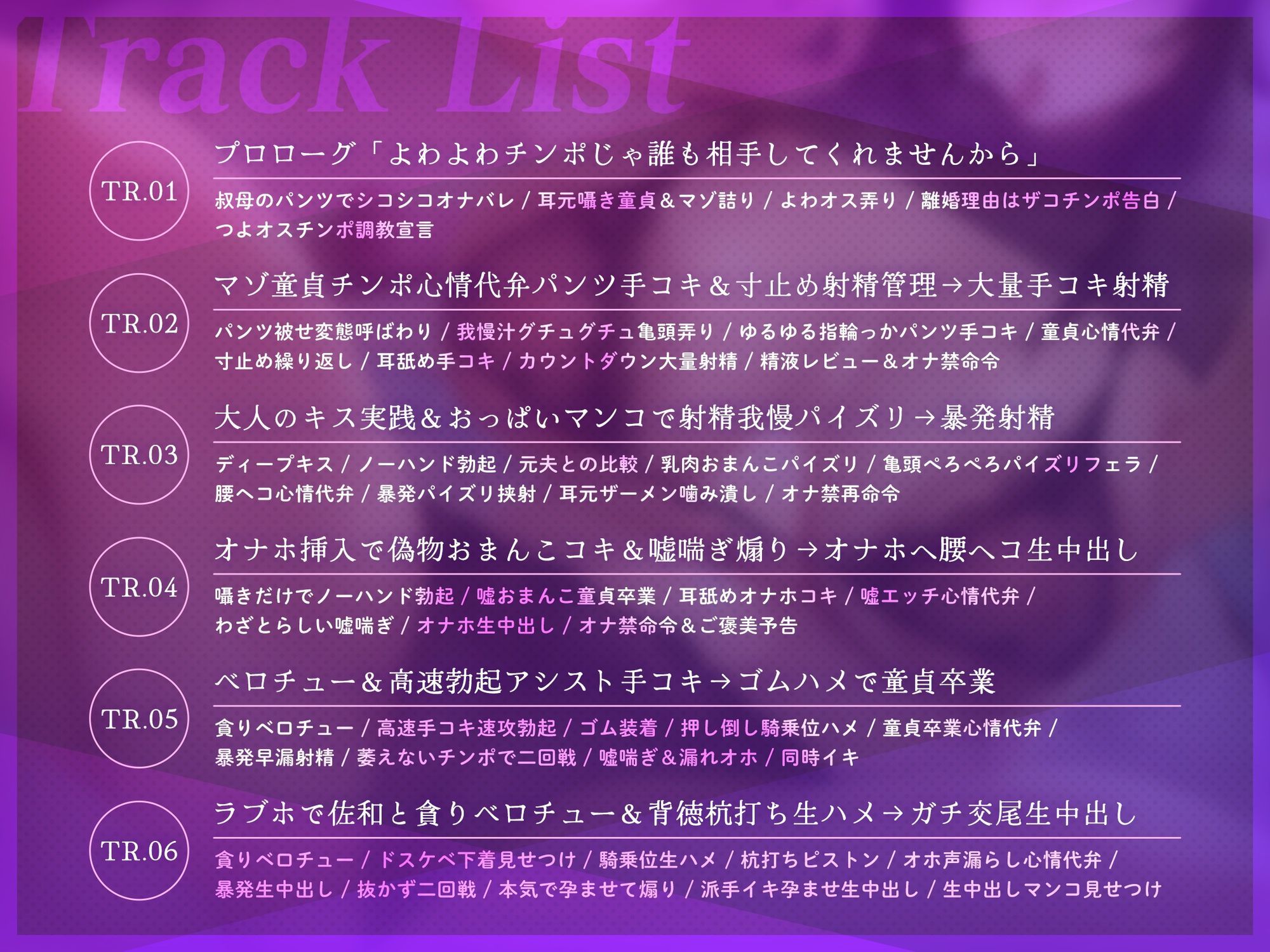 【マゾ性教育/ドスケベ差分イラスト付き】事務的クール敬語叔母の童貞よわチン性教育〜バツイチ熟れメスの甥っ子チンポ矯正交尾〜【KU100】 - サンプル画像 5