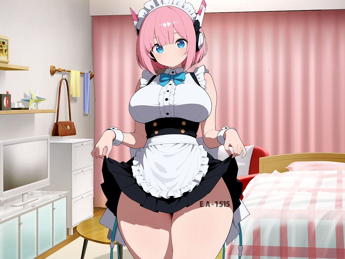 フタナリ機能搭載！最新型AIメイドアンドロイドはユーザーの性的嗜好を学習しすぎていた！ 浣腸、放尿排便補助、マゾメスアナル開発 - サンプル画像 4