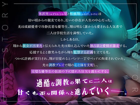 彼女が出来た幼なじみを監禁して堕ちるまで調教した - サンプル画像 1
