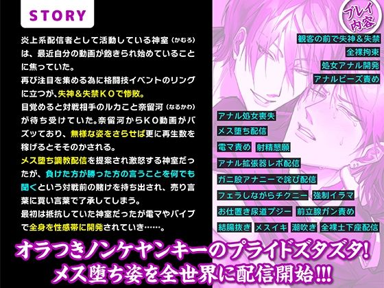 イキったチャラ男をメス堕ちするまで監禁調教 - サンプル画像 1