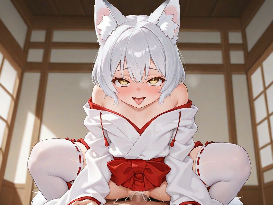 【KU100】アゲマン銀髪のじゃ〇リ妖狐がキツキツまんこで逆レしてきます〜俺が社長になるまでのサクセスストーリー〜【けもみみ/ファンタジー】 - サンプル画像 5