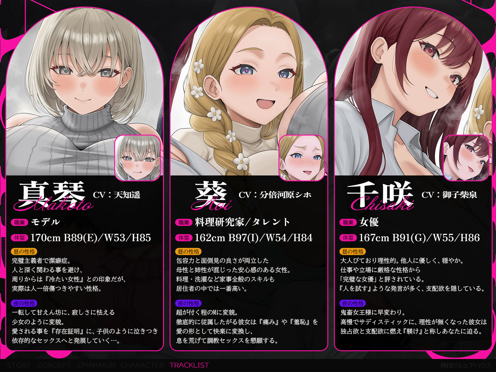 【4時間半x5人ハーレム】種付けシェアハウス〜女性芸能人5人と秘密の共同性活〜 - サンプル画像 3