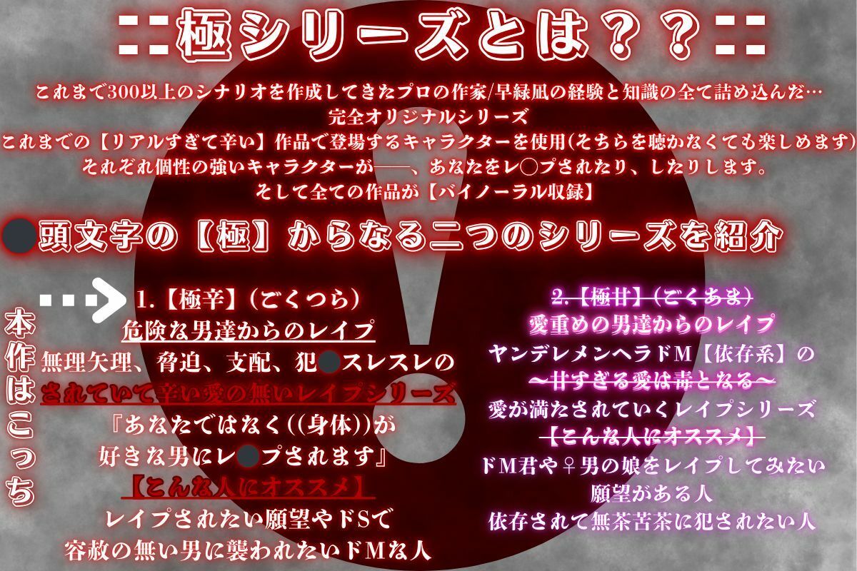 【血縁崩壊NTRレ●プ】【男性受け】彼女がいる隣の部屋で…『お姉ちゃん…声聞こえちゃう…』【姉弟異常偏愛編】【極辛】〜辛すぎて重過ぎる〜 - サンプル画像 3