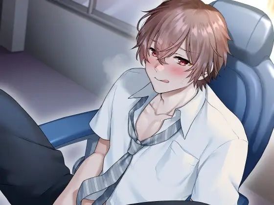 嫉妬した後輩くん、後ろで一人エッチしています - サンプル画像 1