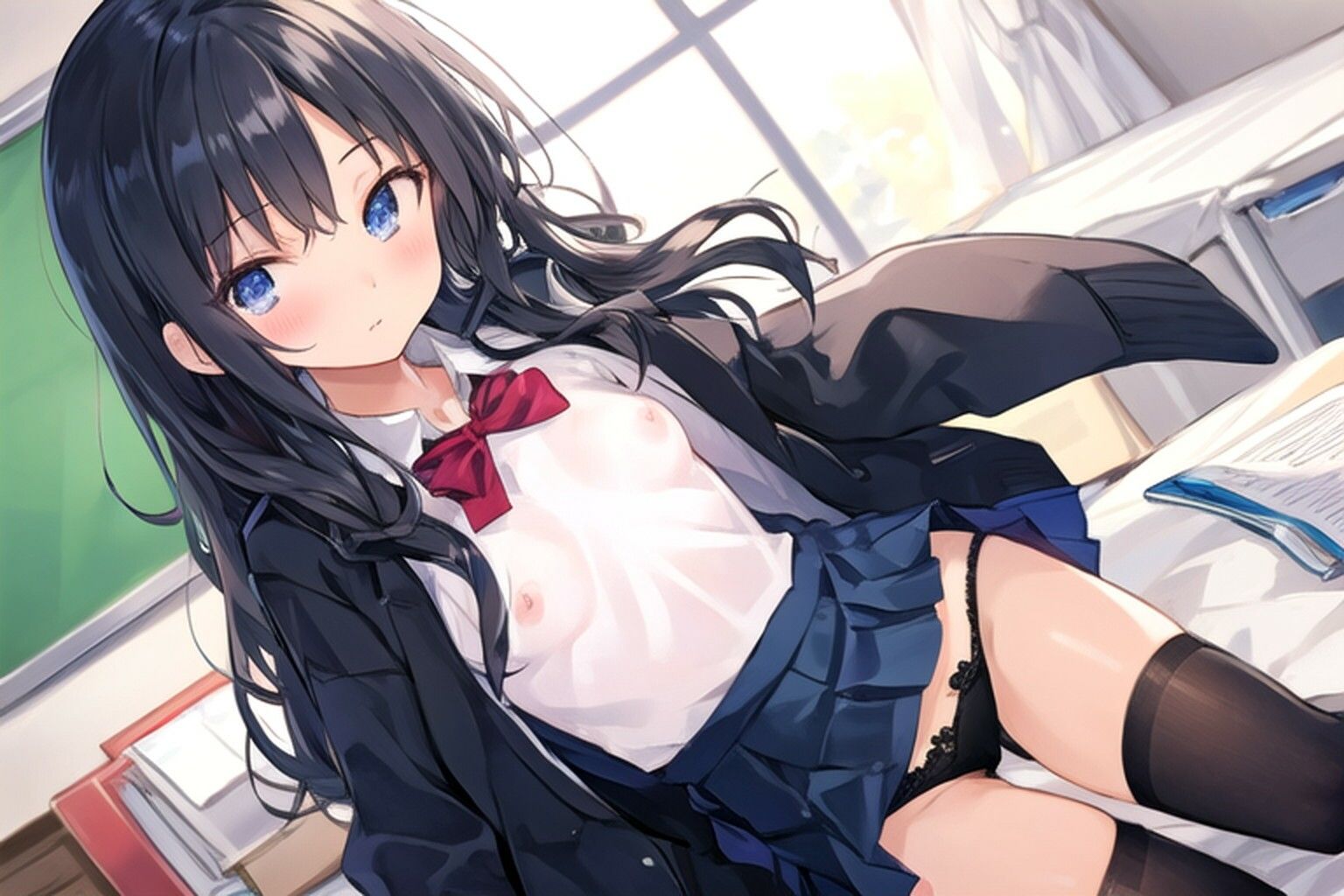 妄想が激しい彼女〜つづりの妄想エッチ01 - サンプル画像 1