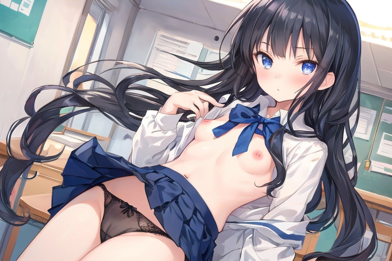 妄想が激しい彼女〜つづりの妄想エッチ01 - サンプル画像 2