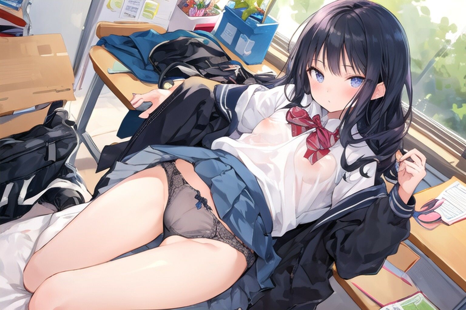 妄想が激しい彼女〜つづりの妄想エッチ01 - サンプル画像 5