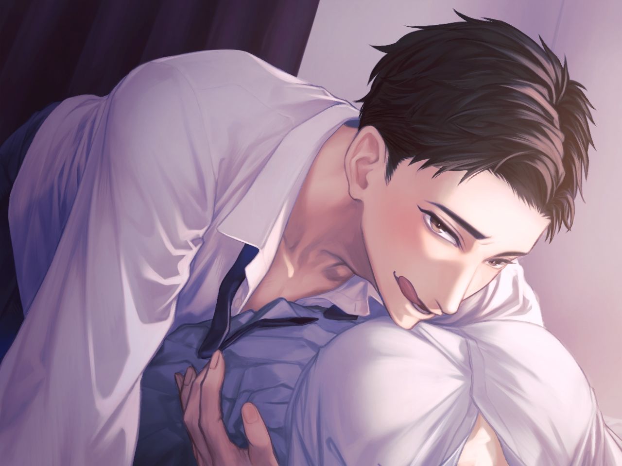 暴れたって無駄だよ（はーと）お嫁さんま○こは旦那様ち○ぽで蹂躙されちゃいました（はーと） - サンプル画像 4