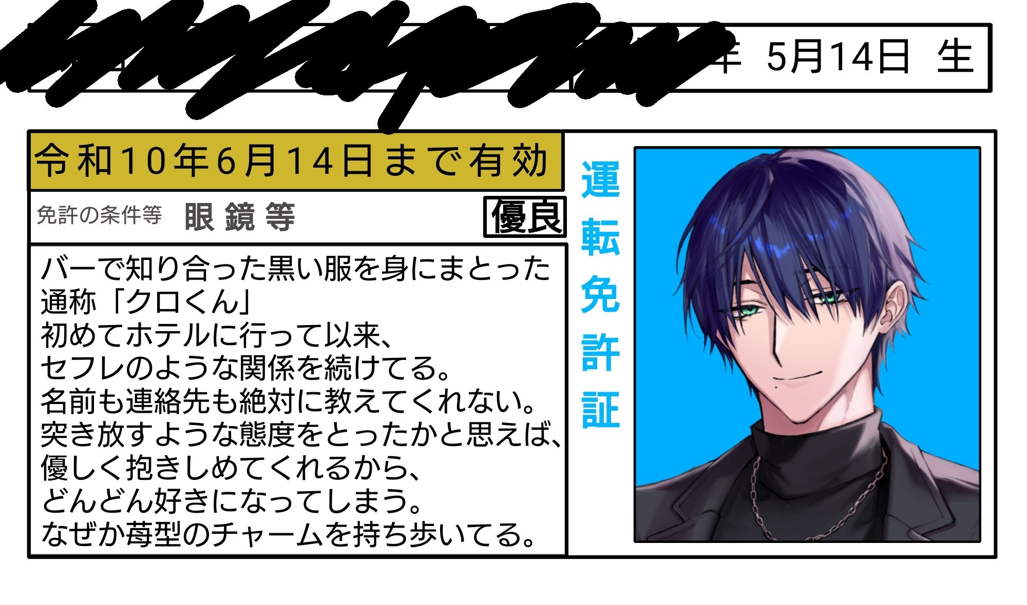 【セフレのクロくんは】セックスするのに名前って必要？【名前を教えてくれない】 - サンプル画像 1