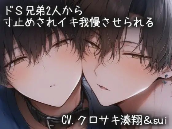 ドS兄弟2人から寸止めされイキ我慢させられる