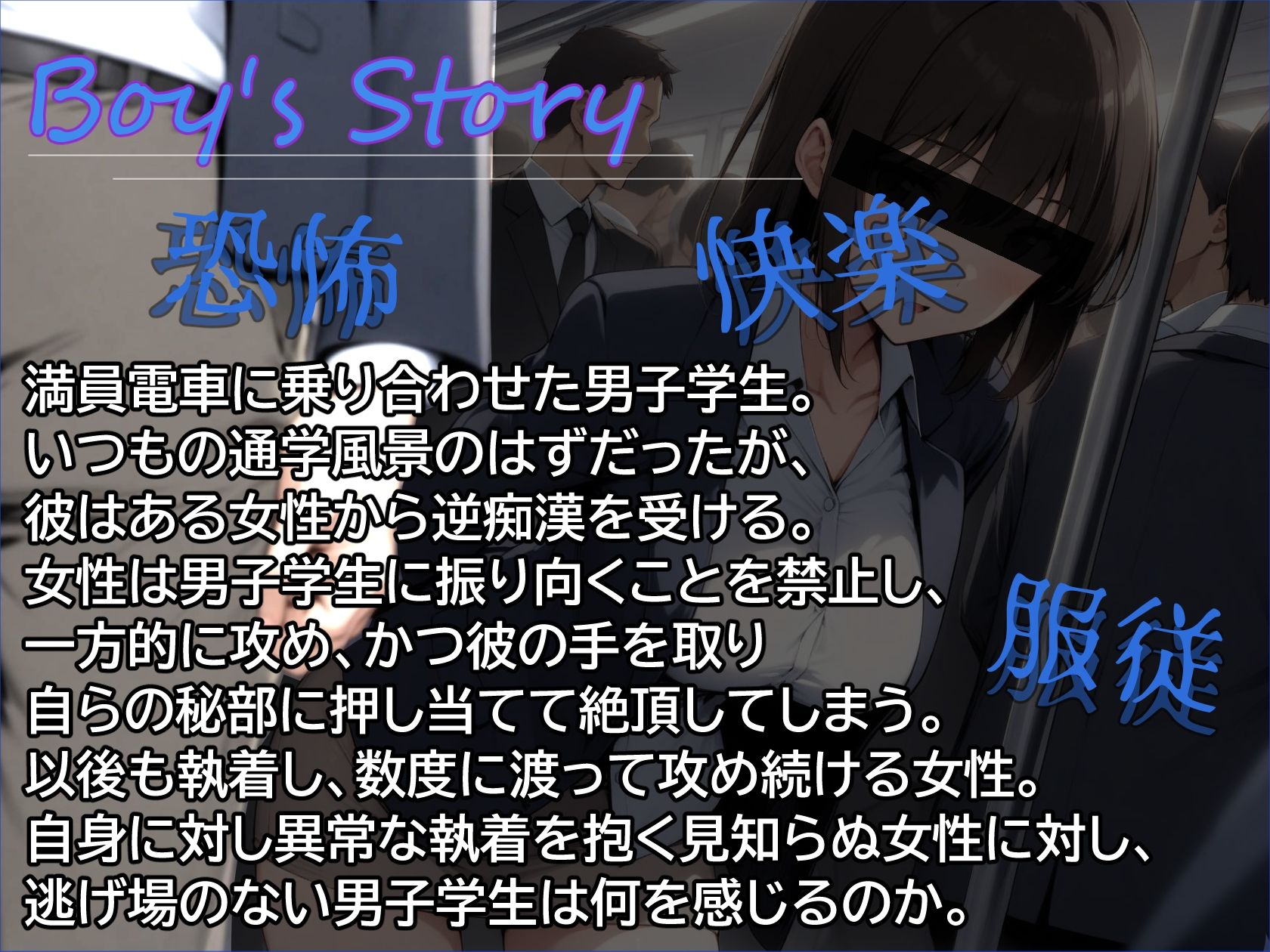 【バイノーラル】自己評価が異常に低い変態陰キャOLに逆痴●されています - サンプル画像 3
