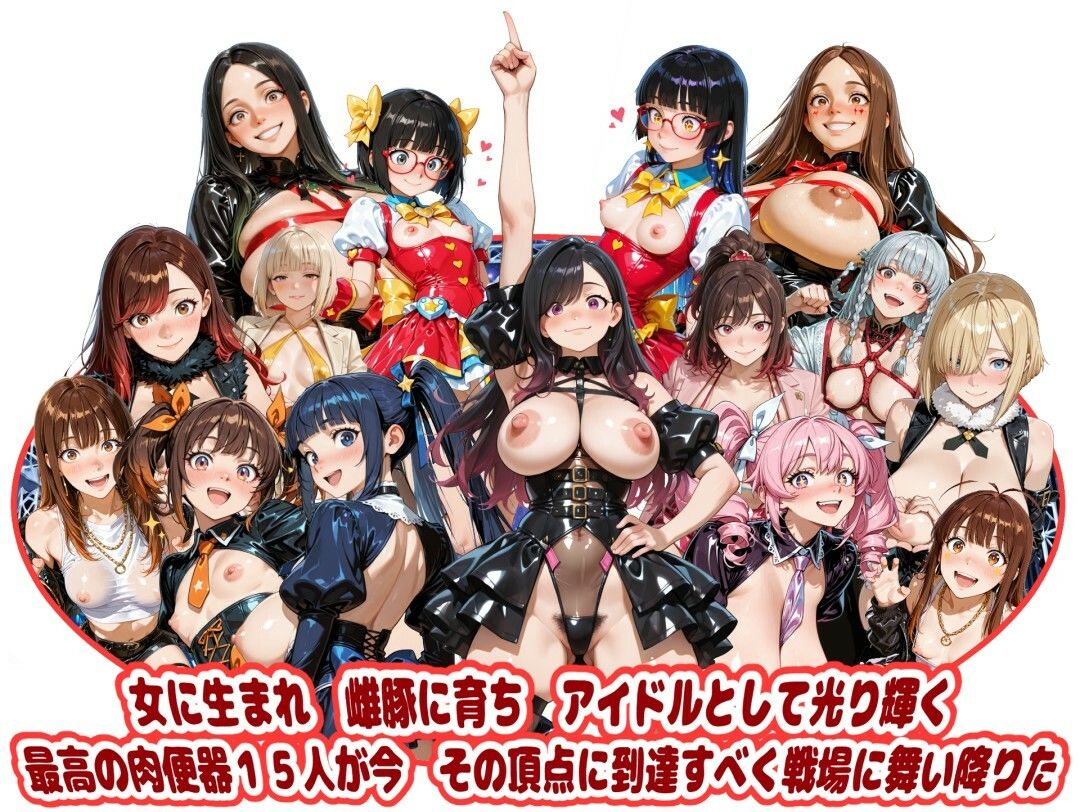 最強☆淫語ソング11_ズリネタアイドル杯エンジェルビート - サンプル画像 1