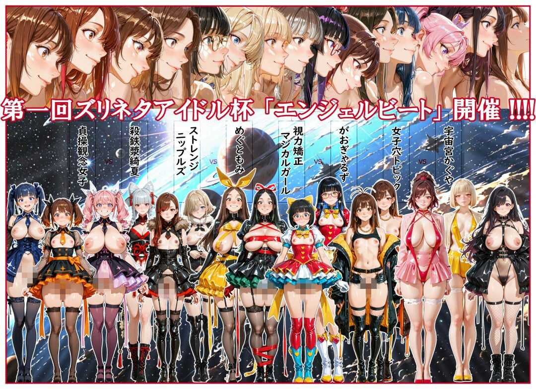 最強☆淫語ソング11_ズリネタアイドル杯エンジェルビート - サンプル画像 2