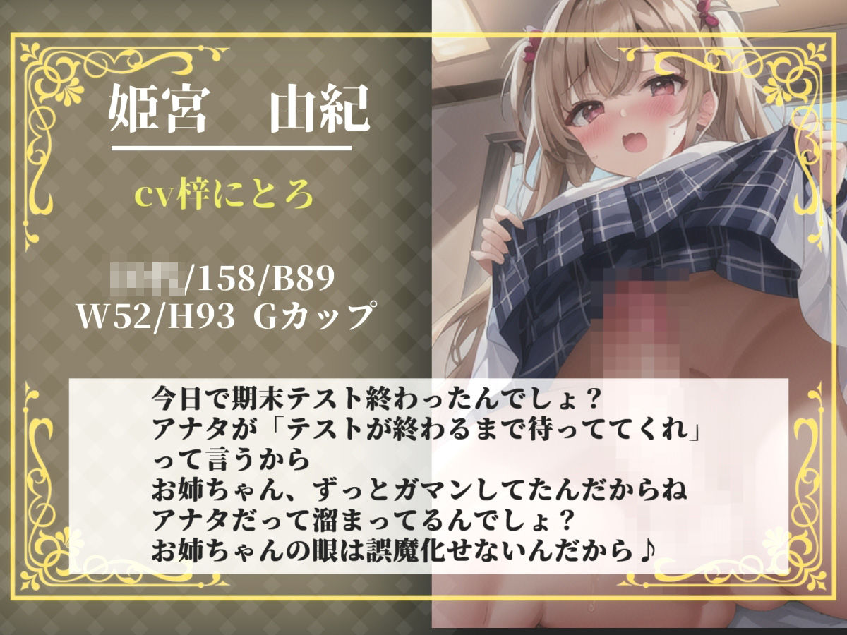 【新作価格】【豪華おまけあり】【プレミアムサウンド】もしも実姉がふたなりだったら〜  彼女が出来た事に嫉妬したブラコン姉にアナルを犯●れ、彼女専用のオスオナホとして飼われてしまう。 - サンプル画像 3